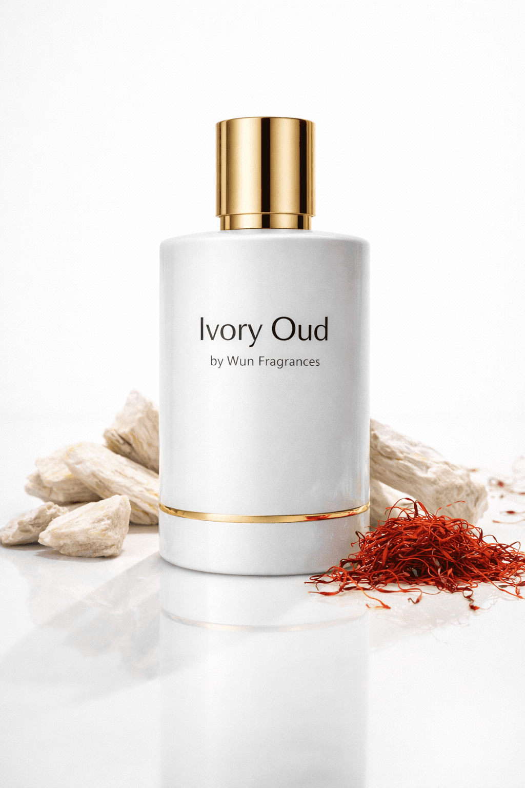 Ivory Oud perfume bottle by Wun Fragrances (Impression of Swiss Arabian White Oud) - Premium Fragrance