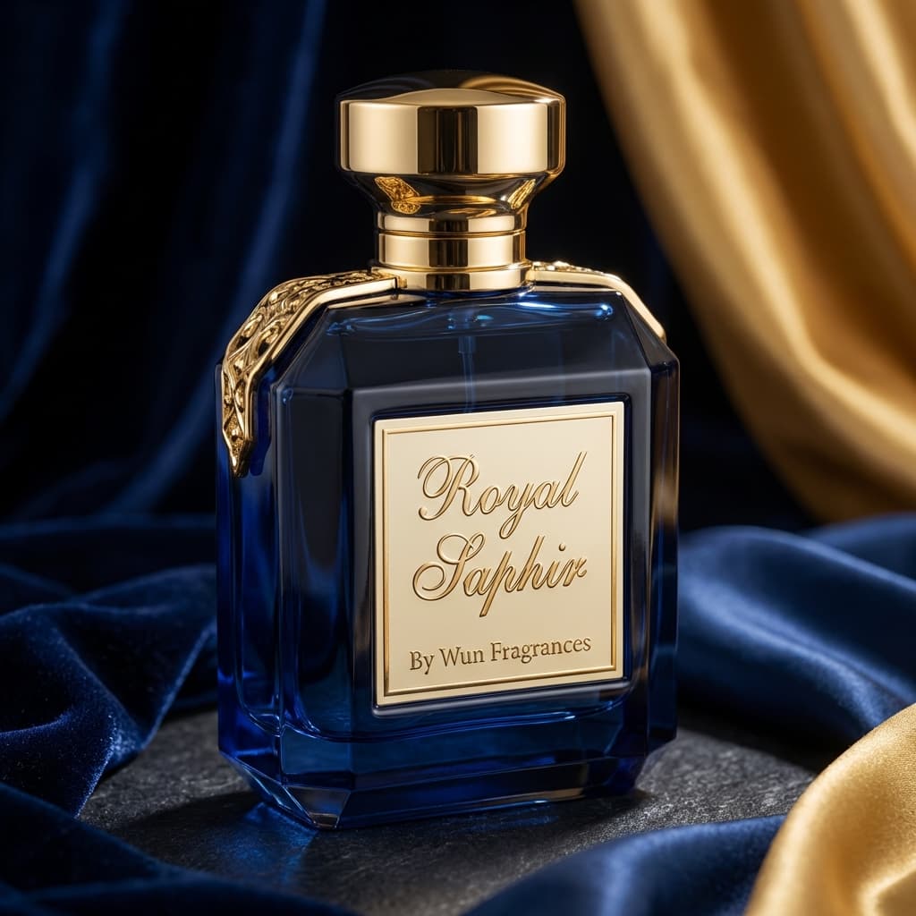 Royal Saphir perfume bottle by Wun Fragrances (Impression of Chanel Bleu de Chanel) - Premium Fragrance