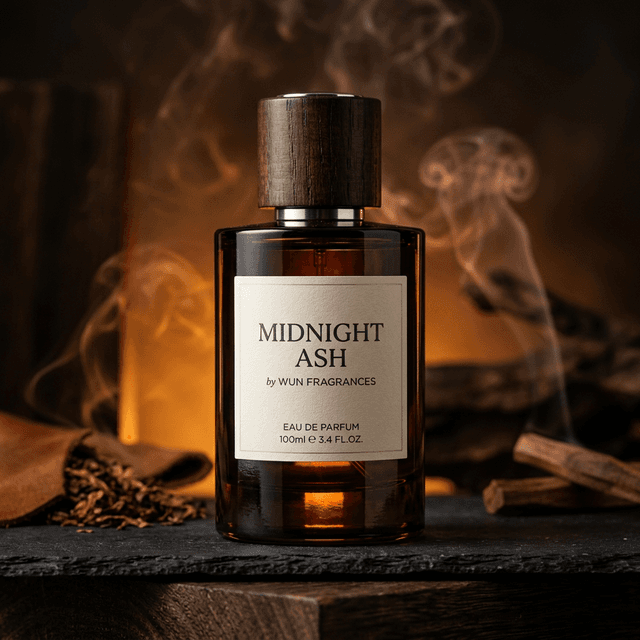 Midnight Ash perfume bottle by Wun Fragrances - Premium Fragrance