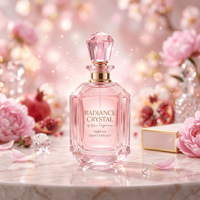 Radiance Crystal perfume bottle by Wun Fragrances (Impression of Versace Bright Crystal) - Premium Fragrance