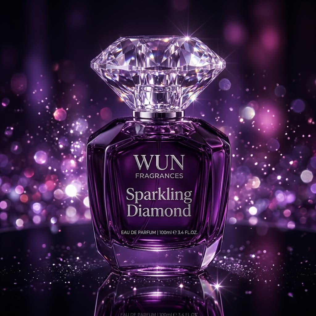 Sparkling Diamond perfume bottle by Wun Fragrances - Premium Fragrance